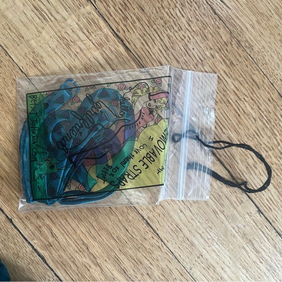 Betsey Johnson Teal Cupcake Strapless Dress - Picture 10 of 11